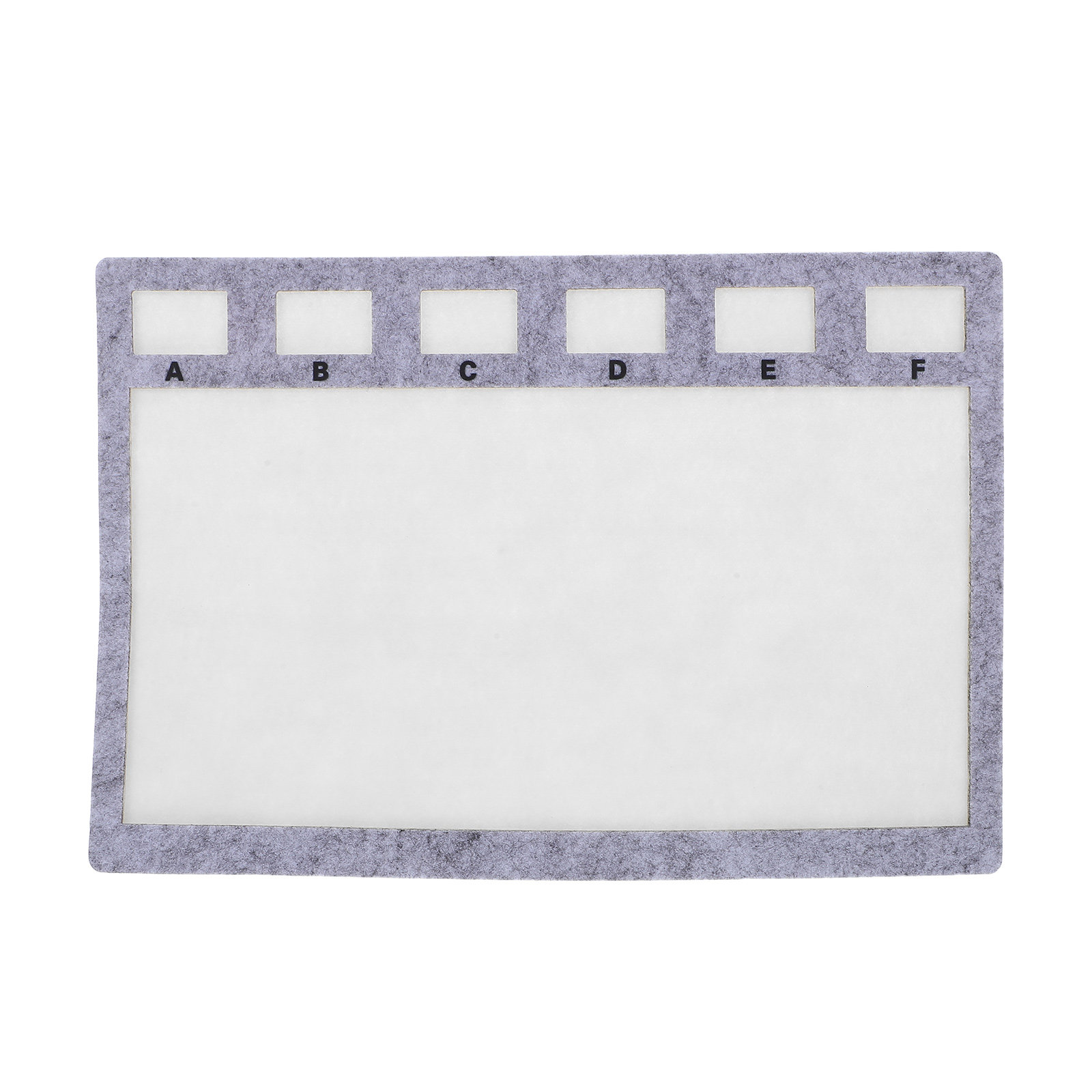 Jewelry Making Board - 11,4x7,6 cm Keçe Boncuk Tasarım Tahtası,