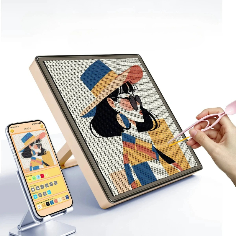 DIY Akıllı LED Pegboard APP Ko - Jewelry Making Board incelemesi ve fiyatı