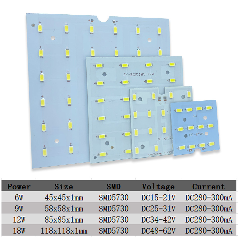 6W 9W 12W 18W LED tavan ışık m - Jewelry Making Board incelemesi ve fiyatı