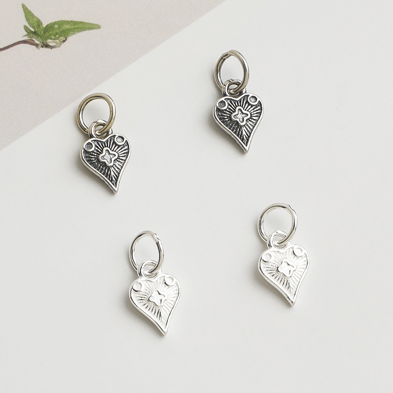 925 Ayar Gümüş Kalp Şeklinde K - Jewelry Making In La incelemesi ve fiyatı